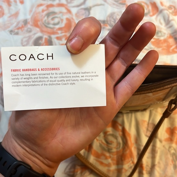 Women's Coach Zipper Coin Pouch with Tag - Picture 7 of 11